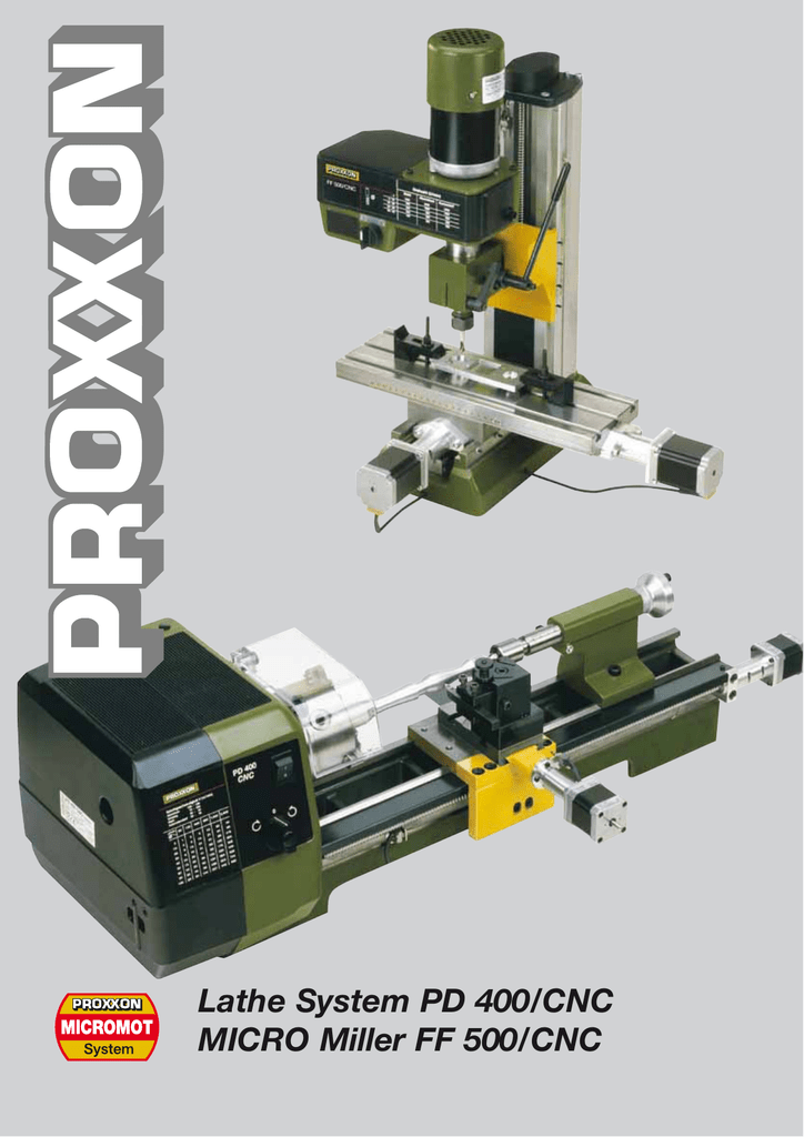 PROXXON PD 400/CNC PROXXON PD 400/CNC