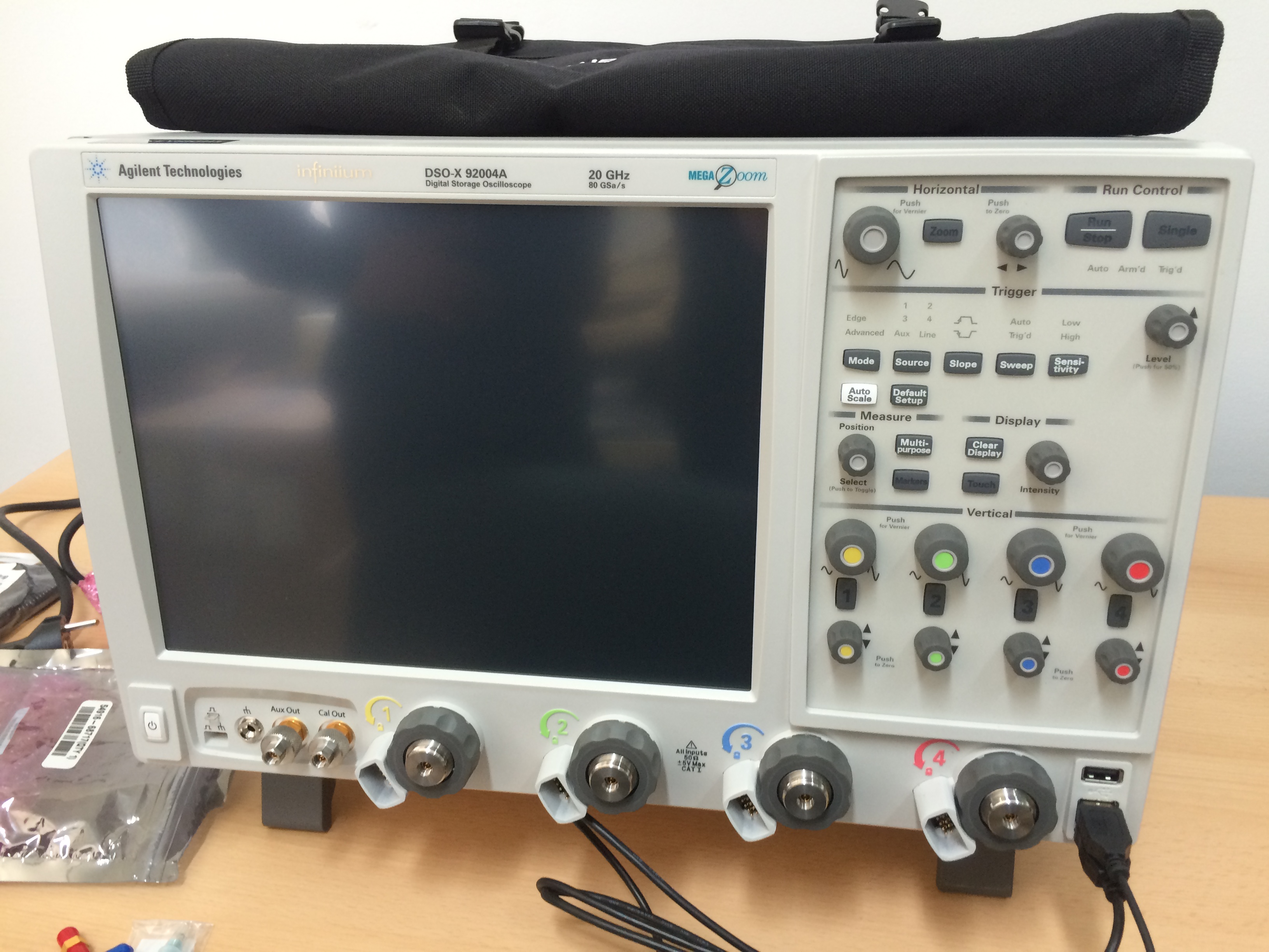 Oscilloscope numérique avec bande 20GHZ DSOX92004A